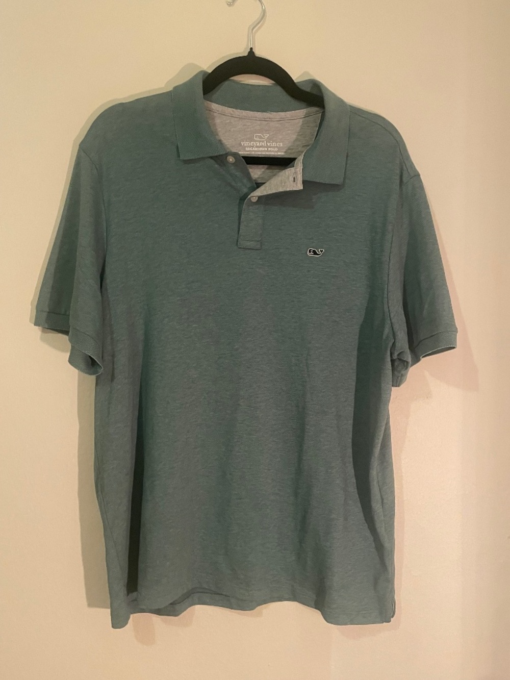 VINEYARD VINES NWT Edgartown Polo Shirt M SEA CLAY GREEN NEW Medium